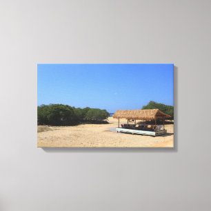 Tropischer Sandstrand Leinwanddruck