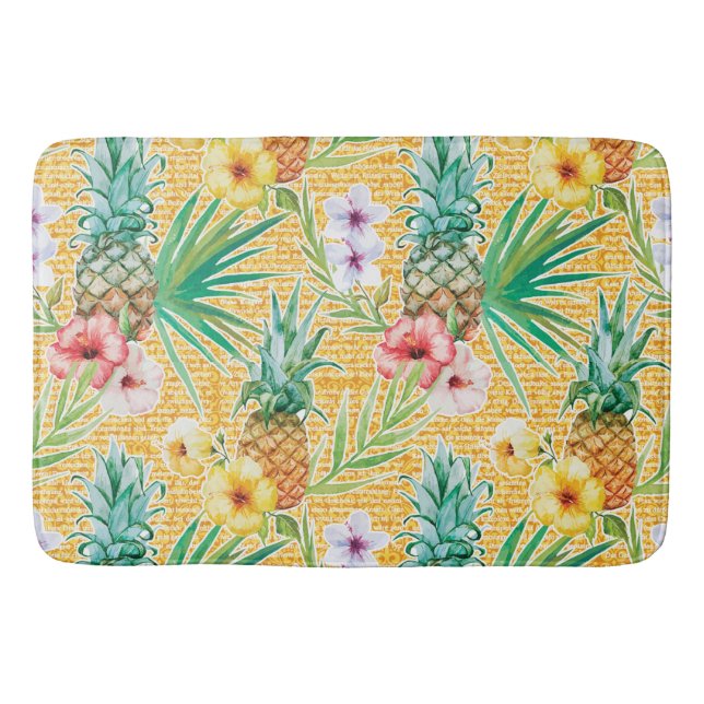 Tropischer Sommer Badematte (Vorderseite)