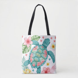 Tropischer Sommer der Sea Turtle Tasche
