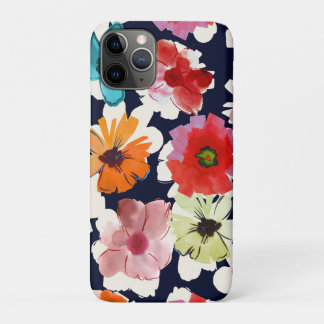 Tropischer Sommer | Farbenfrohe Blumenmuster Case-Mate iPhone Hülle