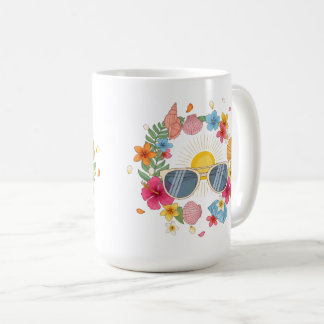 Tropischer Sommer Kaffeetasse | Süße Teetasse