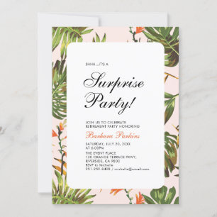 Tropischer Sommer   Modern Surprise Retirement Par Einladung