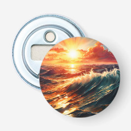 Tropischer Sonnenaufgang Flaschenöffner