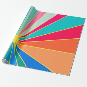 Tropischer Sonnenaufgang Geschenkpapier