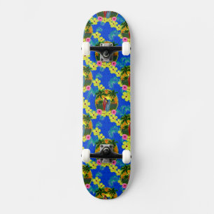 Tropischer Sonnenuntergang Skateboard
