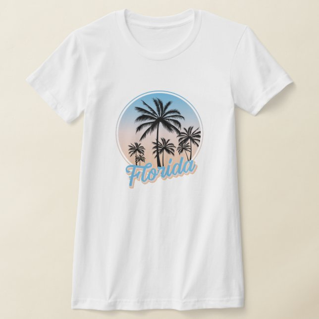 Tropischer Staat von Florida T - Shirt (Ablage )