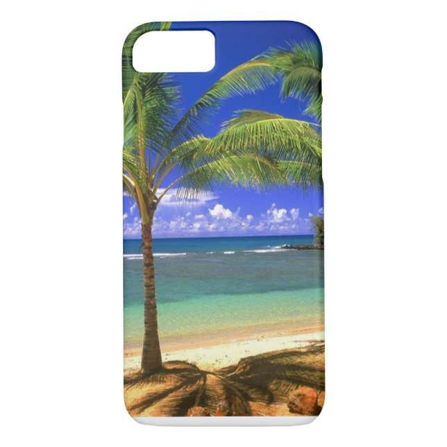 tropischer Strand Case-Mate iPhone Hülle (Rückseite)