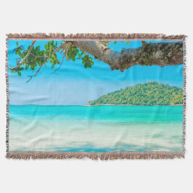Tropischer Strand Decke (Vorderseite)