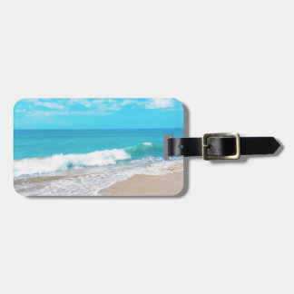 Tropischer Strand Gepäckanhänger