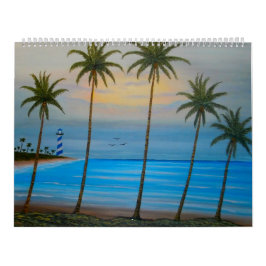Tropischer Strand Kalender