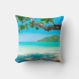 Tropischer Strand Kissen