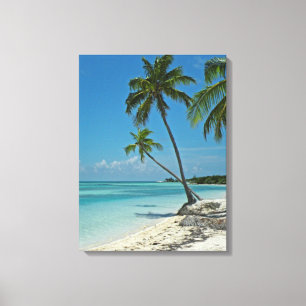 Tropischer Strand-Leinwand-Druck Leinwanddruck