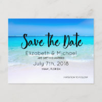 Tropischer Strand mit türkisfarbenem Meer Hochzeit