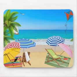 Tropischer Strand Mousepad