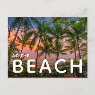 Tropischer Strand   Nationalpark Corcovado Postkarte