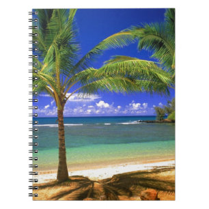 tropischer Strand Notizblock