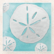 Tropischer Strand Sand Dollar Türkisches Wasser Fa