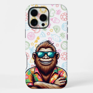 Tropischer/Strand Yeti/Bigfoot iPhone 16 Pro Max Hülle