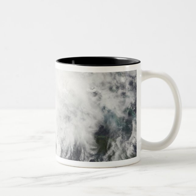 Tropischer Sturm Alberto Zweifarbige Tasse (Rechts)