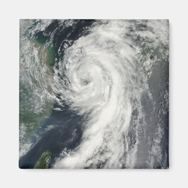 Tropischer Sturm Dianmu Magnet (Vorne)