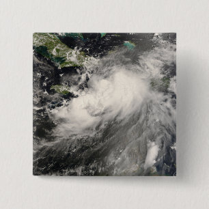 Tropischer Sturm Gustav im Karibischen Meer Button