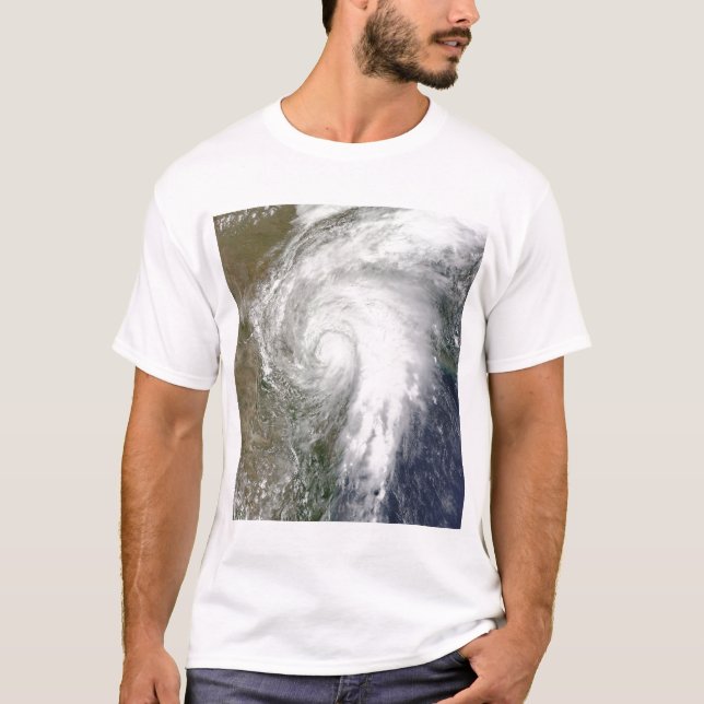 Tropischer Sturm Hermine über Texas T-Shirt (Vorderseite)