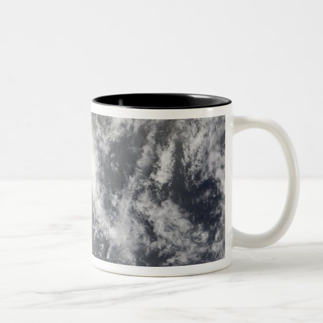 Tropischer Sturm Josephine Zweifarbige Tasse (Rechts)