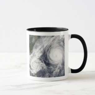 Tropischer Sturm Parma und Supertaifun Melor Tasse