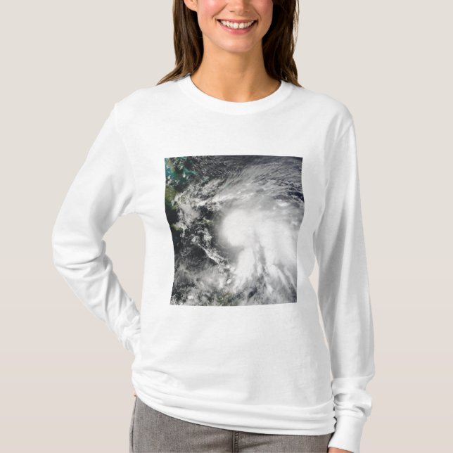 Tropischer Sturm Weihnachten über Haiti T-Shirt (Vorderseite)