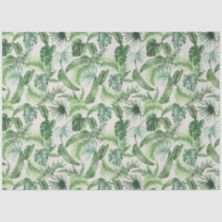 Tropischer Tierdruck & Grünserie Design 15 Seidenpapier