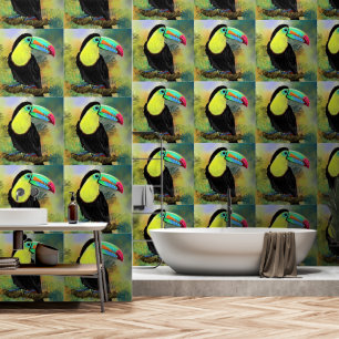 Tropischer Toco Toucan Tapete