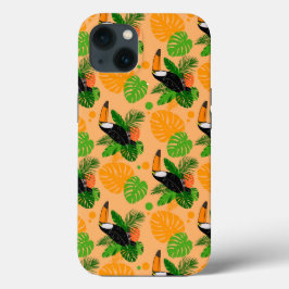 Tropischer Toucan Bird Nahtloses Muster Case-Mate iPhone Hülle