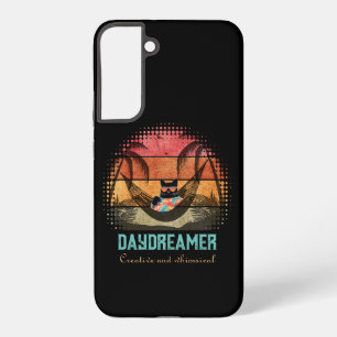 Tropischer Traum des coolen Katers Samsung Galaxy Hülle