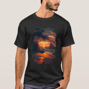 Tropischer Traumstrand Entspannung am Meer der Wel T-Shirt
