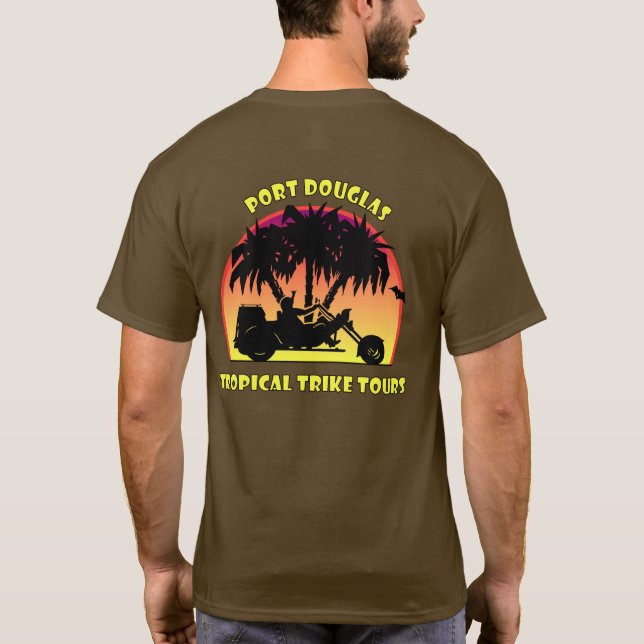 Tropischer Trip T-Shirt (Rückseite)