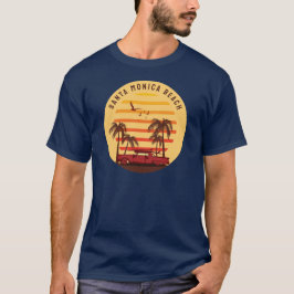 Tropischer und lebendiger T - Shirt für Strandlieb