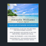 Tropischer Urlaub, Agent Werbung Flyer<br><div class="desc">Tropischer Urlaub,  Agent-Werbung Flyer durch den Business Card Store.</div>
