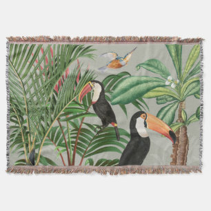 Tropischer Wald & Toucan Birds Decke