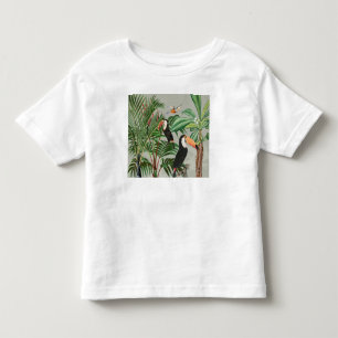 Tropischer Wald & Toucan Birds Kleinkind T-shirt