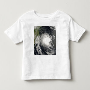 Tropischer Wirbelsturm Favio, das Mosambik sich Kleinkind T-shirt