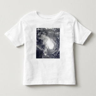 Tropischer Wirbelsturm Gael, das Madagaskar sich Kleinkind T-shirt