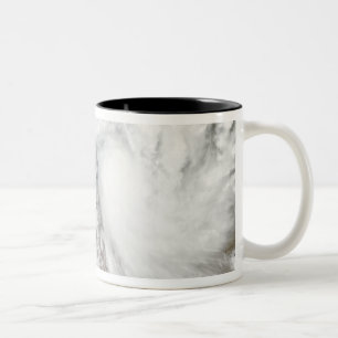 Tropischer Wirbelsturm Laurence Zweifarbige Tasse