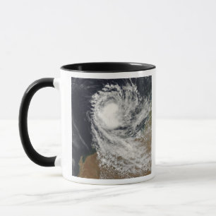 Tropischer Wirbelsturm Ophelia vor Australien Tasse