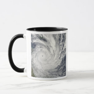 Tropischer Wirbelsturm Yasi über Australien Tasse