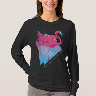 Tropischer Zoo Bird 80s T-Shirt