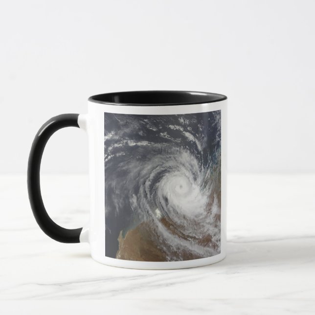 Tropischer Zyklon Billy über Australien 2 Tasse (Links)