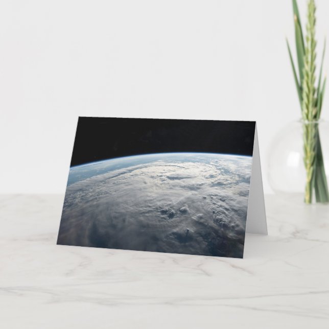 Tropischer Zyklon Idai über der afrikanischen Küst Karte (Vorderseite)