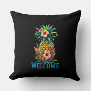 Tropisches Ananas-Außenkissen Aloha Kissen