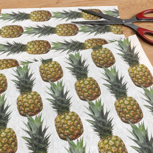 Tropisches Ananas-Muster-Seidenpapier Seidenpapier