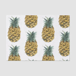 Tropisches Ananas nahtloses Muster Seidenpapier